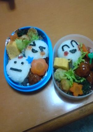 娘の幼稚園のお弁当4-レシピのメイン写真