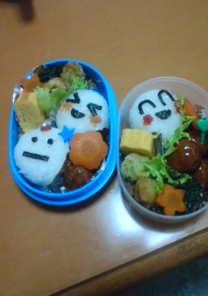 娘の幼稚園のお弁当4-レシピのメイン写真