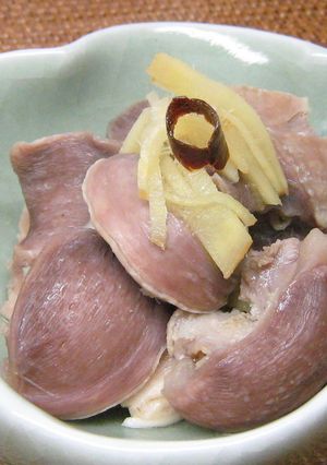 コリコリ砂肝シンプル酒煮♪-レシピのメイン写真