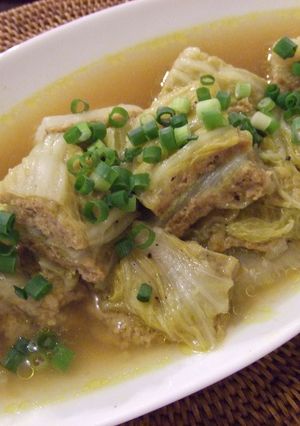 ☆白菜の重ね蒸しカレー風味☆-レシピのメイン写真