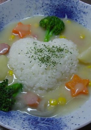 こども用シチュー盛り付け❤-レシピのメイン写真