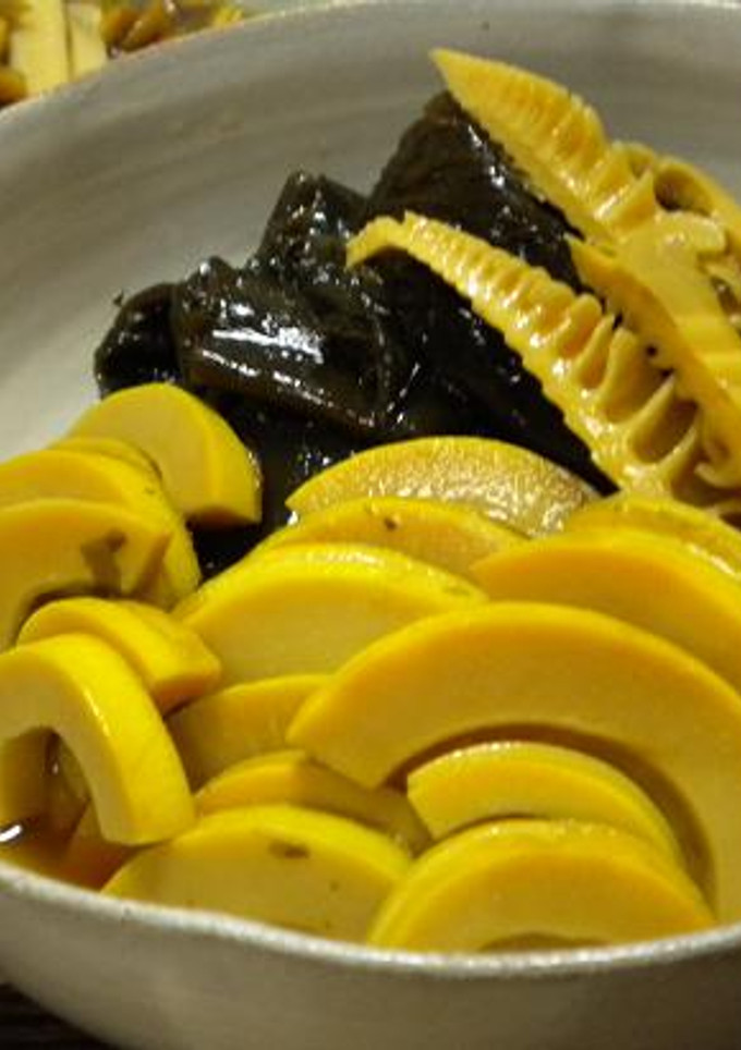 ひんやりとろっとろ昆布と竹の子煮-レシピのメイン写真