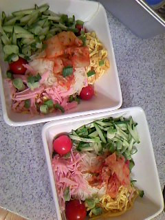 ♪冷やし中華風そうめん♪-レシピのメイン写真