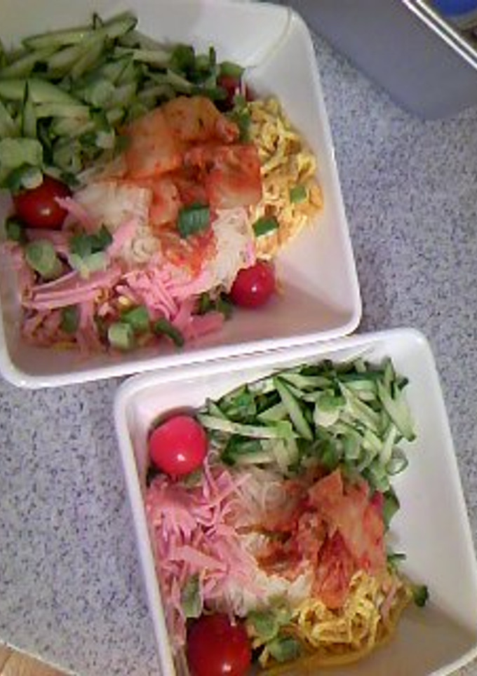 ♪冷やし中華風そうめん♪-レシピのメイン写真