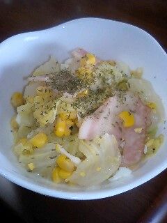 キャベツとコーンのコンソメ煮★-レシピのメイン写真