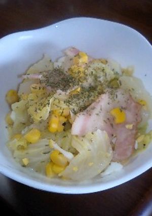 キャベツとコーンのコンソメ煮★-レシピのメイン写真