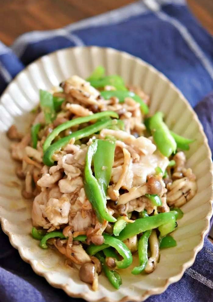 豚こまとピーマンの味噌炒め【作り置き】-レシピのメイン写真