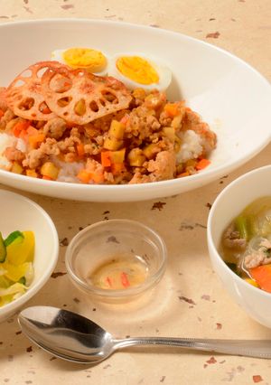 茨城を味わういろどり美味しおランチ-レシピのメイン写真