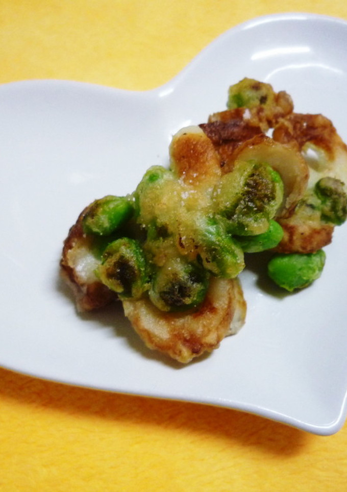 枝豆とちくわの天ぷら-レシピのメイン写真