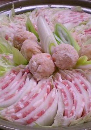 美しい！豚バラと白菜のミルフィーユ鍋♪-レシピのメイン写真