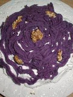 紫芋のケーキ-レシピのメイン写真