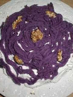 紫芋のケーキ-レシピのメイン写真