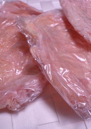 【鶏皮】の冷凍保存\(^o^)/-レシピのメイン写真