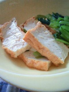 ☆小松菜と厚揚げの煮物☆-レシピのメイン写真