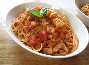 だんなのシーフードパスタトマトソース-レシピのメイン写真
