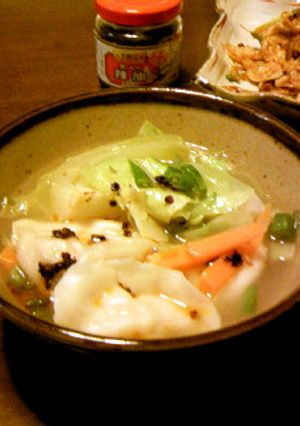 メインのおかず！スープ水餃子-レシピのメイン写真