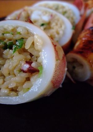 【簡単】フライパンでイカ飯♪-レシピのメイン写真
