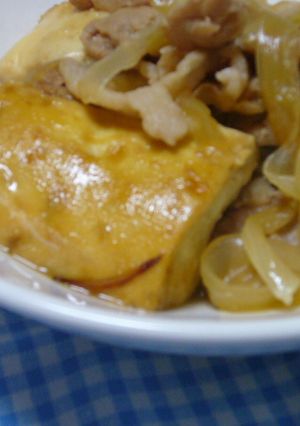 ボリューム満点！ご飯がすすむ肉豆腐★-レシピのメイン写真