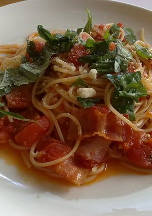 フレッシュトマトパスタ-レシピのメイン写真