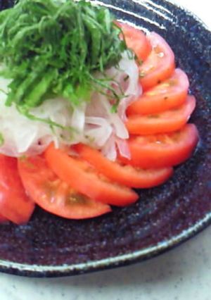 わが家のトマトの食べ方-レシピのメイン写真