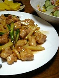 鶏肉の甘辛じゃがバター炒め-レシピのメイン写真