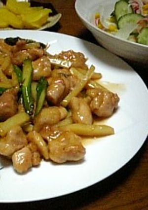 鶏肉の甘辛じゃがバター炒め-レシピのメイン写真