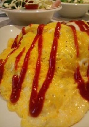 簡単☆巻かないオムライス-レシピのメイン写真