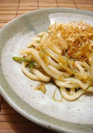 じゃこと白ネギのサッパリ焼うどん-レシピのメイン写真