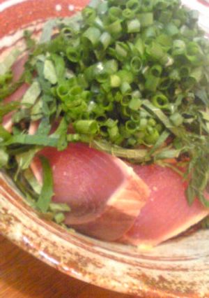 我が家の鰹のたたき-レシピのメイン写真