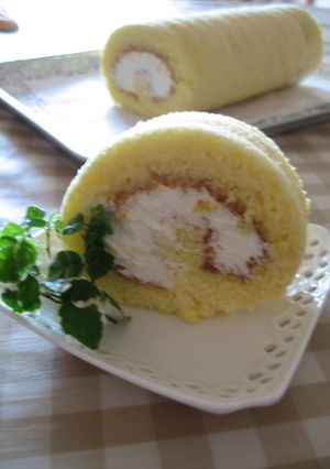 しっとり★はちみつロールケーキ-レシピのメイン写真