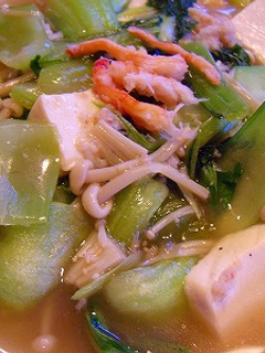 青梗菜と豆腐のカニあんかけ-レシピのメイン写真
