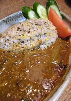 夏野菜のキーマカレー!♪-レシピのメイン写真