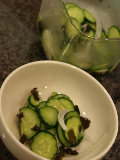 キュウリとタマネギのまろやか酢の物-レシピのメイン写真