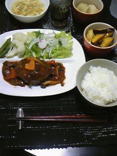 煮込みハンバーグ-レシピのメイン写真