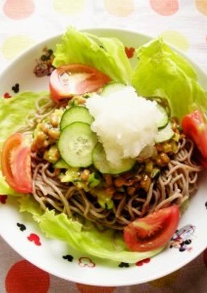 スタミナ★納豆そば-レシピのメイン写真