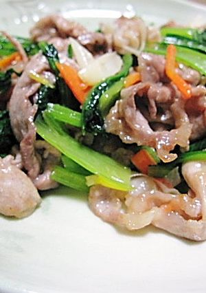 豚肉の中華炒め-レシピのメイン写真