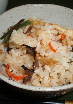 簡単こってり炊き込みご飯～山菜-レシピのメイン写真