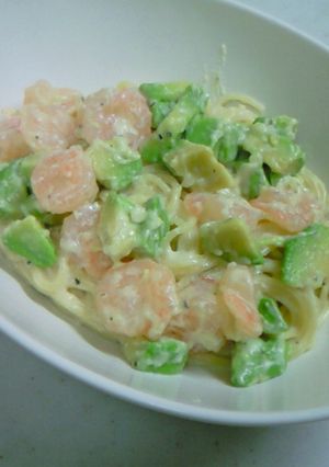 えび☆アボ☆クリち~パスタ-レシピのメイン写真