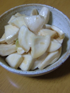 かぶのかんたん一夜味噌付け-レシピのメイン写真