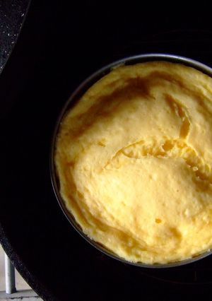 チーズケーキ・・ダッチオーブンで-レシピのメイン写真