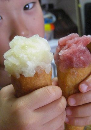 ホワイトソルガム粉のコーンカップ♪-レシピのメイン写真