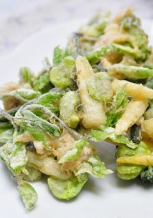 目からうろこ*サックリかき揚げ-レシピのメイン写真
