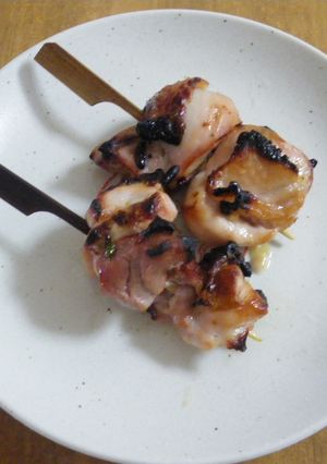 サワードリンク　グレープフルーツの焼き鳥-レシピのメイン写真