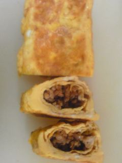 鶏そぼろ入り玉子焼き-レシピのメイン写真