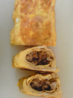 鶏そぼろ入り玉子焼き-レシピのメイン写真