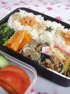 朝簡単なお弁当の冷凍おかず 5月27日 -レシピのメイン写真