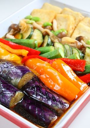 めんつゆと寿司酢で「夏野菜の和風マリネ」-レシピのメイン写真