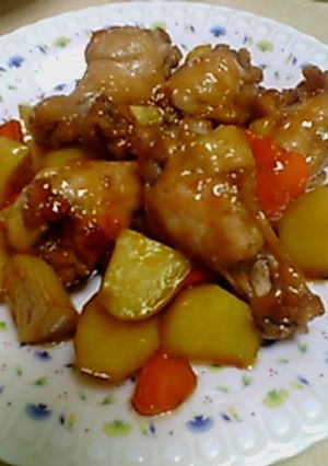 手羽先と根菜のさっぱり煮込み-レシピのメイン写真