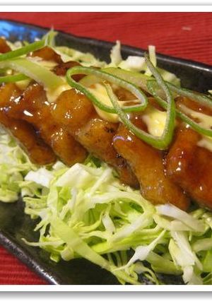 *豚バラブロック*カラっと甘辛焼き-レシピのメイン写真