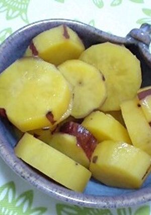 さつまいも－りんごジュース煮-レシピのメイン写真